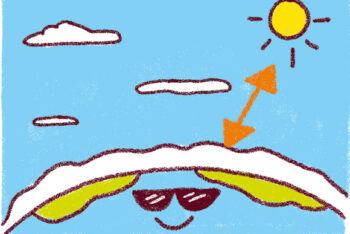 SAJ164 poster infographique neige