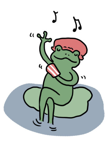 debat en classe salamandre junior 164 habitants des milieux humides-cabochon