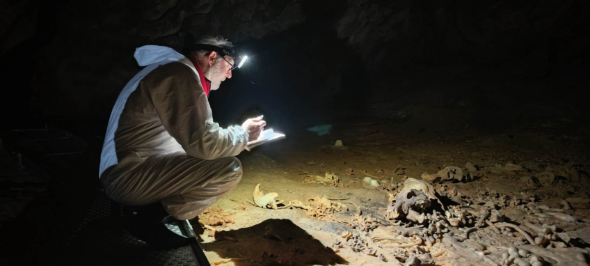 Philippe Fosse, paléontologue, spécialiste des carnivores, notamment des carnivores préhistoriques.