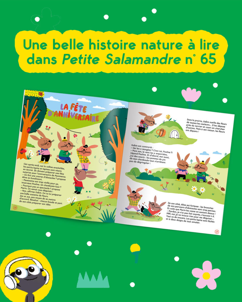 PSA65 histoire la fête d'anniversaire