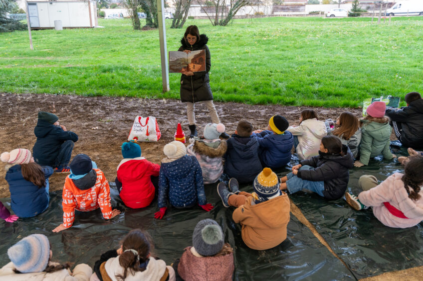 Ecole du dehors à Chaponnay le 28 novembre 2025